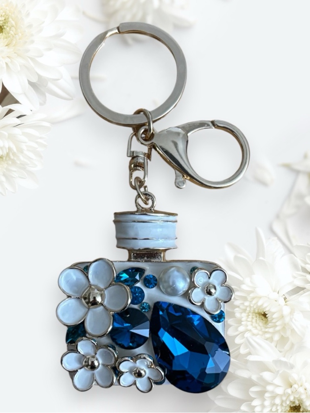 NEW Perfume Bottle Keychain